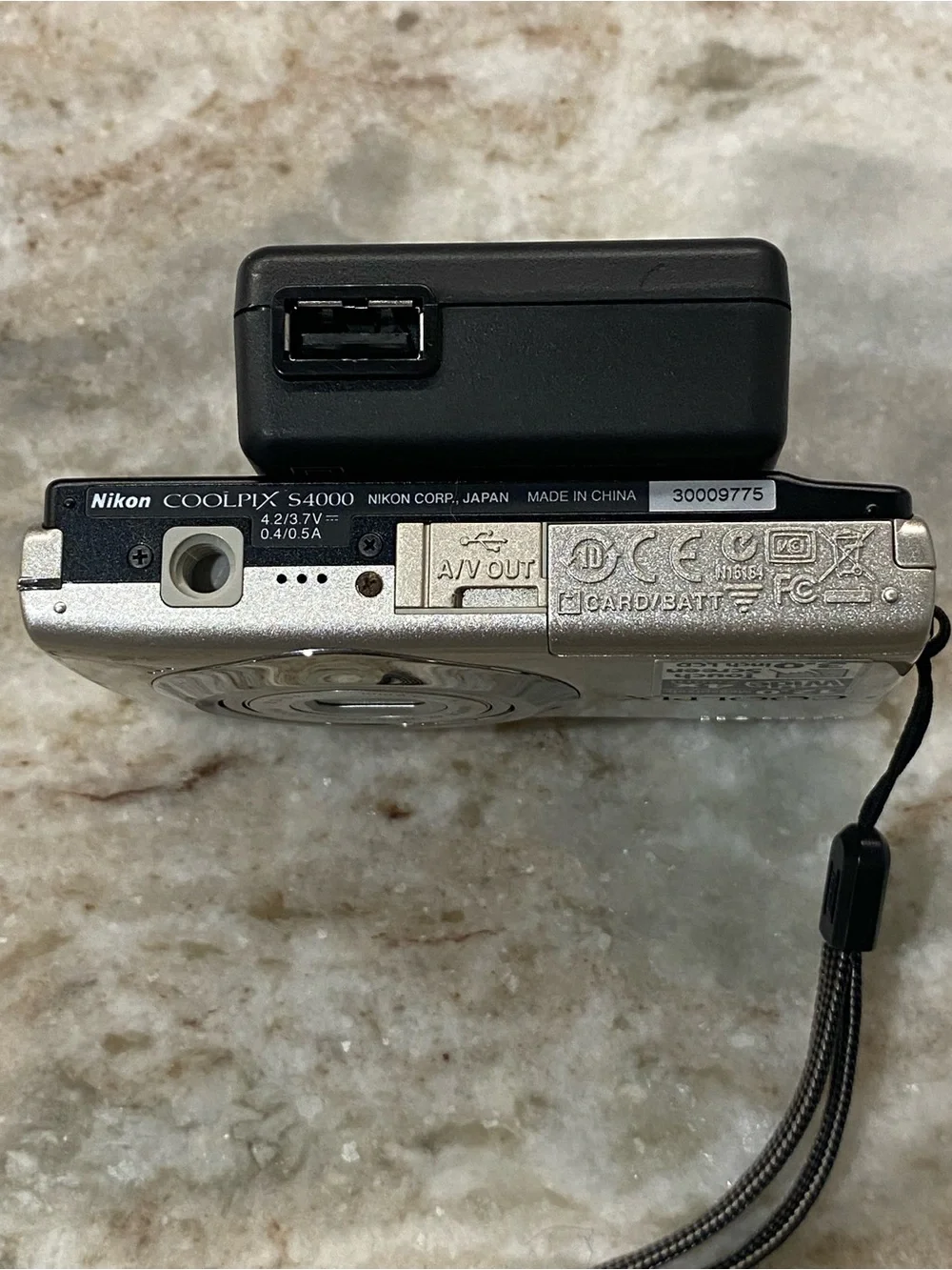 Nikon Coolpix S4000 12MP Silver VTG CCD Touch Screen Camera Box Bundle Tested